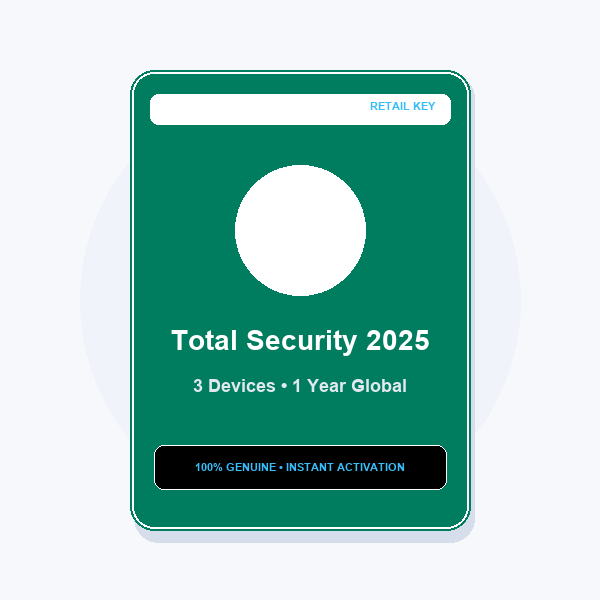 Kaspersky Total Security 2025 - 1 Year / 3 Devices