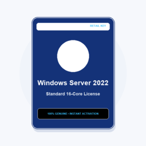 Windows Server 2022 Standard - 16-Core Lifetime