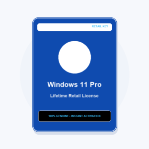 Microsoft Windows 11 Pro - Lifetime License Key